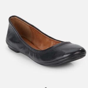 LUCKY BRAND Elysia Leather Ballet Flats